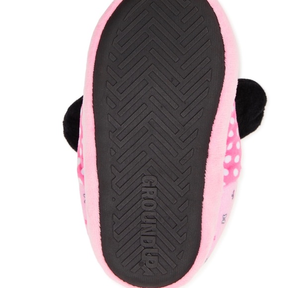 Disney Minnie Mouse pink slippers toddler size 9/10 - Picture 5 of 5